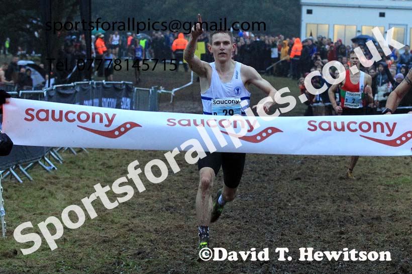 Senior Mens 2023 National Cross Country Relays, Berry Hill Park, Mansfield.  Photo: David T. Hewitson/Sports for All Pics